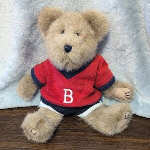 Boyds Bears Stryker Scoresalot Plush Teddy with Red Sweater